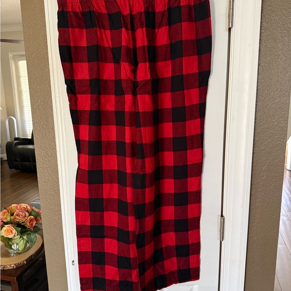 NWT Target Red and Black Buffalo Plaid Pajama XL Pants - Picture 1 of 5